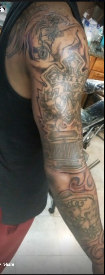 Phillip Madlock tattoos