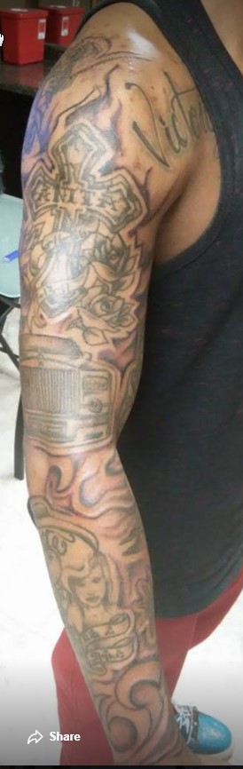 Phillip Madlock tattoos