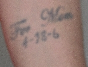 Anthony Allen Potter tattoo